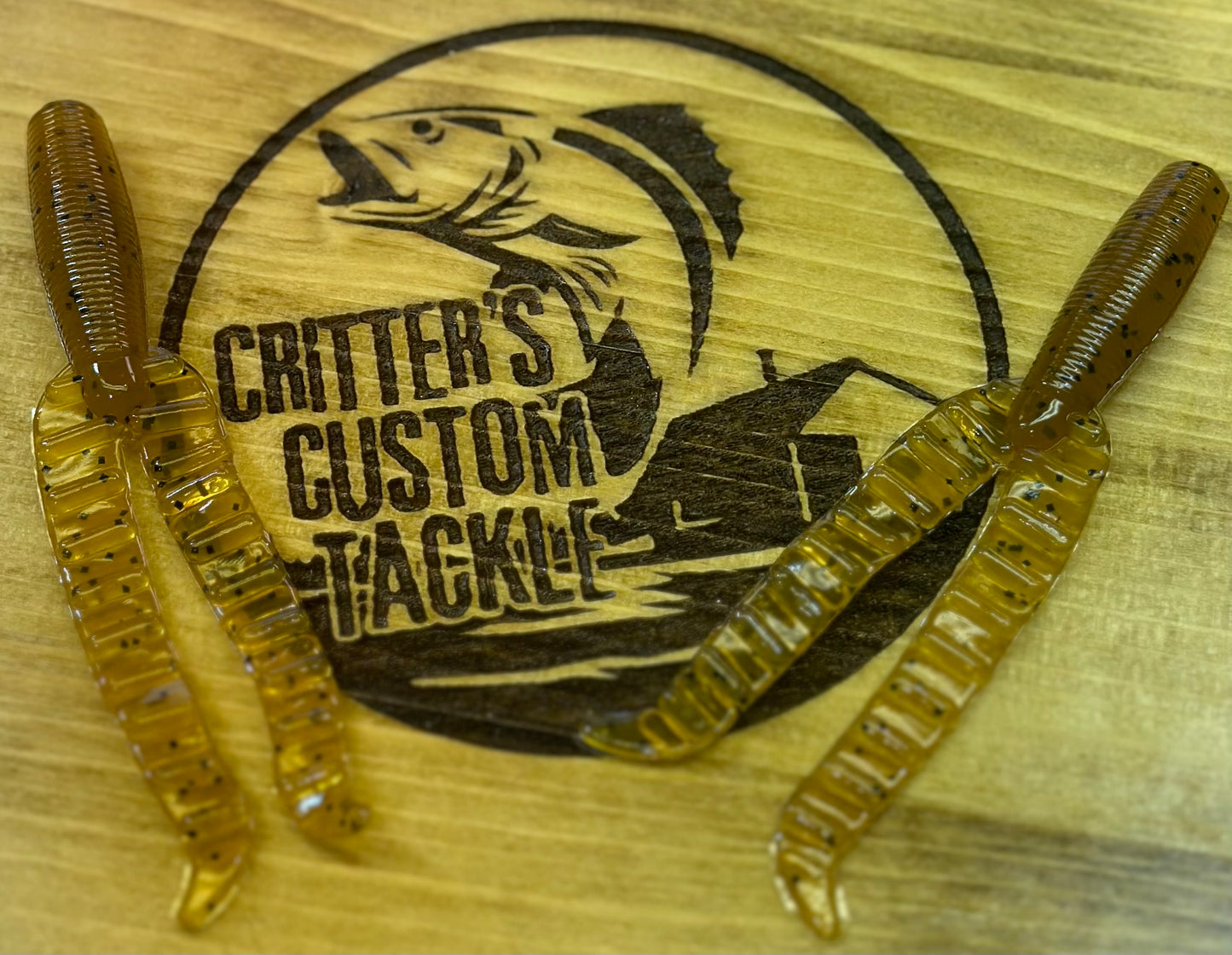4” Ripple Grub Pumpkinseed