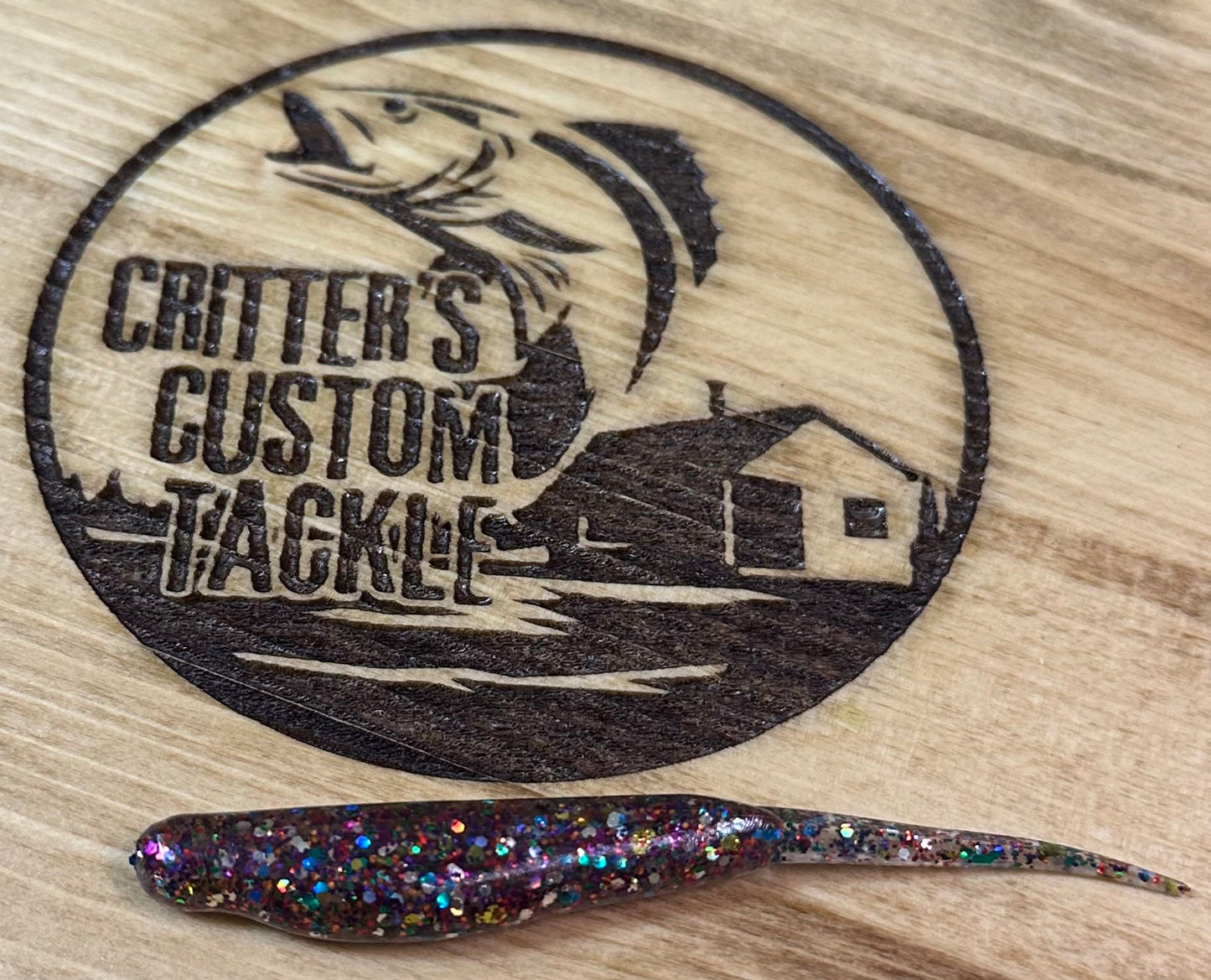 4” pintail minnow Disco Ball