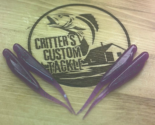 4” Pintail Minnow Purple Haze (UV)