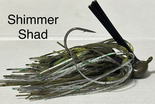 3/8 oz Shimmer Shad Casting Jig