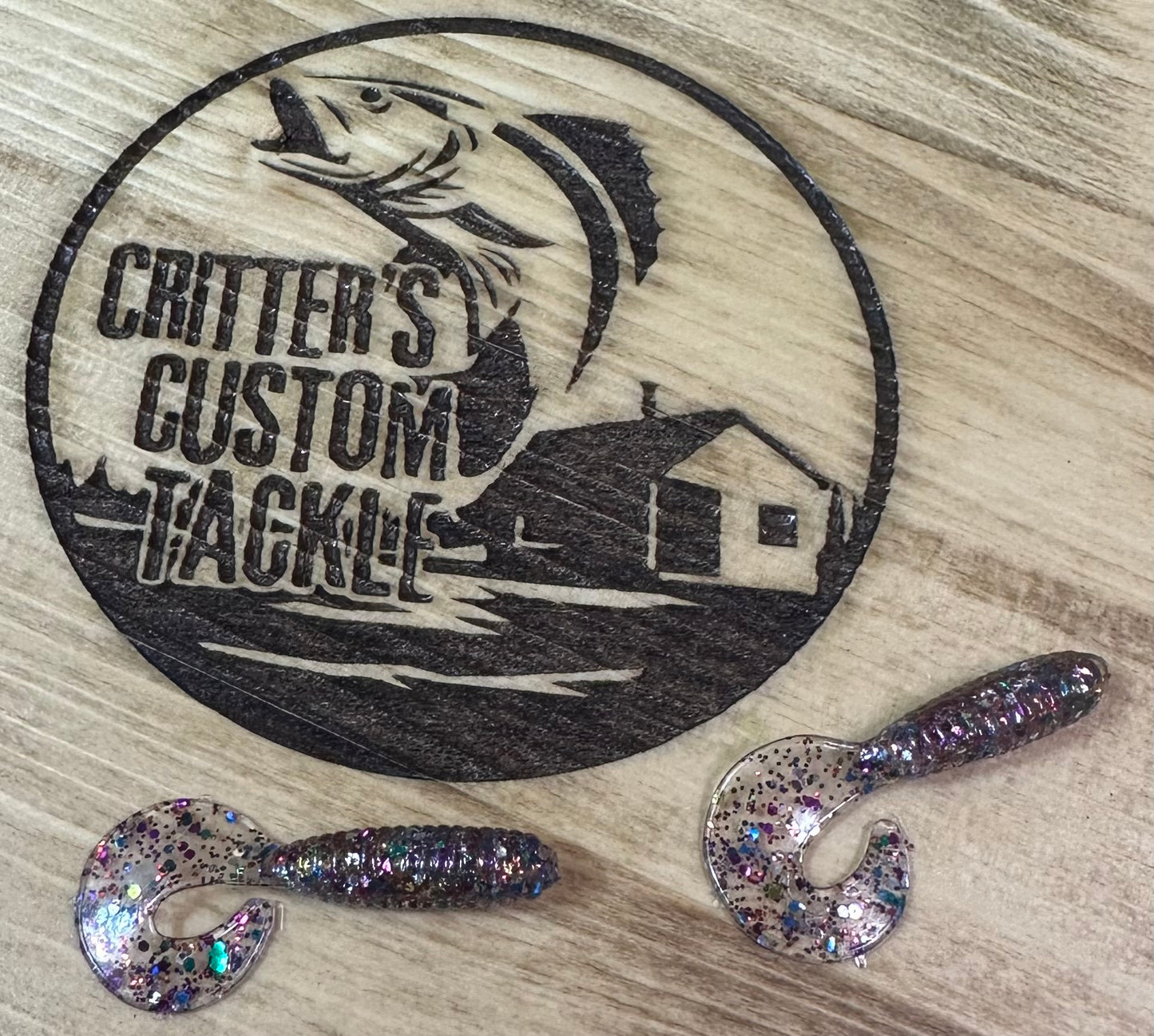 2.5” Curly Disco ball